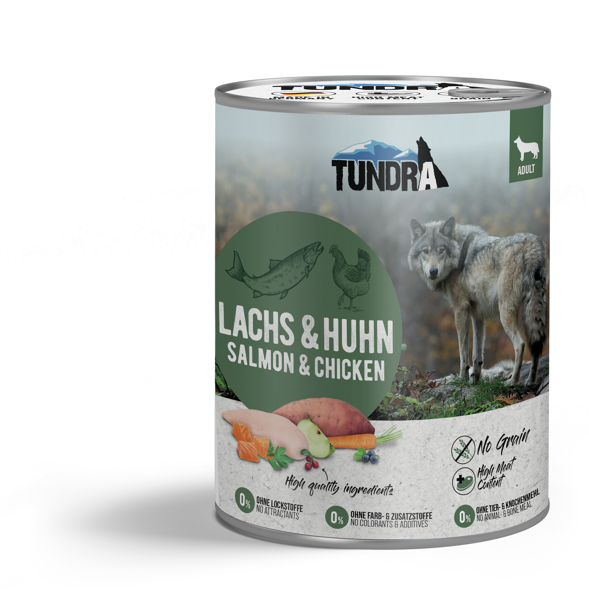 TUNDRA - Lax & Kyckling 6 x 800 gram