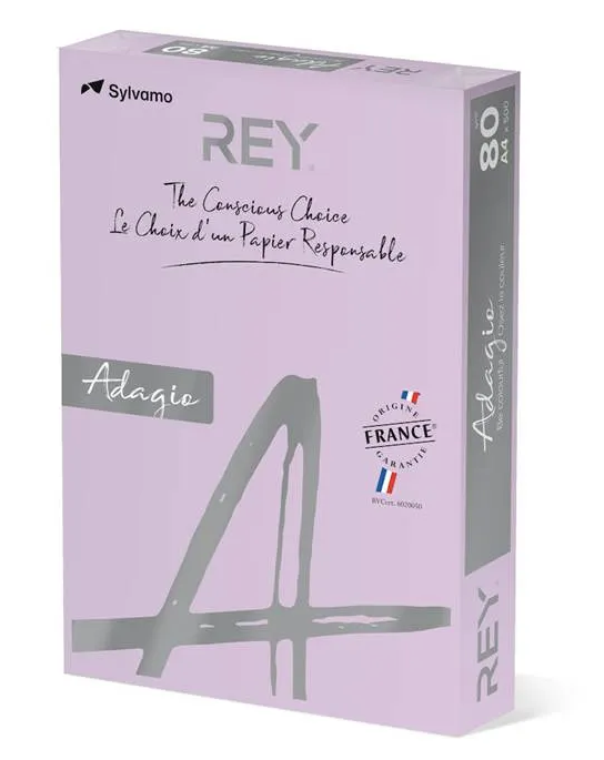 Färgat kopieringspapper Rey Adagio Lilac - 2