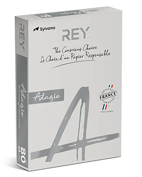 Färgat kopieringspapper Rey Adagio Grey