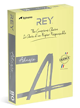 Färgat kopieringspapper Rey Adagio Canary