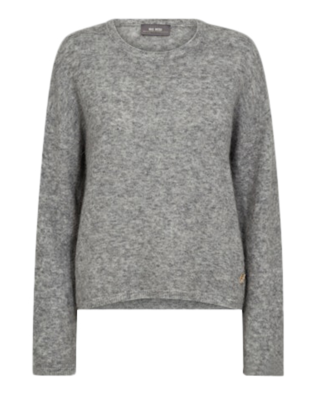 Jumper Mape rundringad gråmelerad - 3