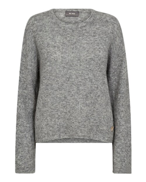 Jumper Mape rundringad gråmelerad - 3