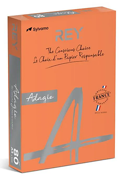 Färgat kopieringspapper Rey Adagio Orange