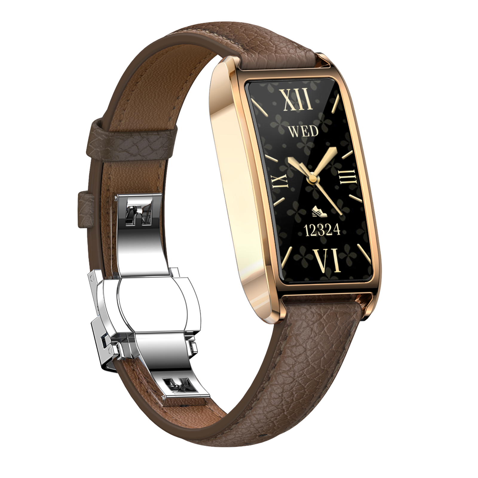 Philippe Palmer Smart Watch LP80 AMOLED Ladies Gold Brown - 3