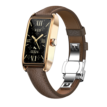 Philippe Palmer Smart Watch LP80 AMOLED Ladies Gold Brown