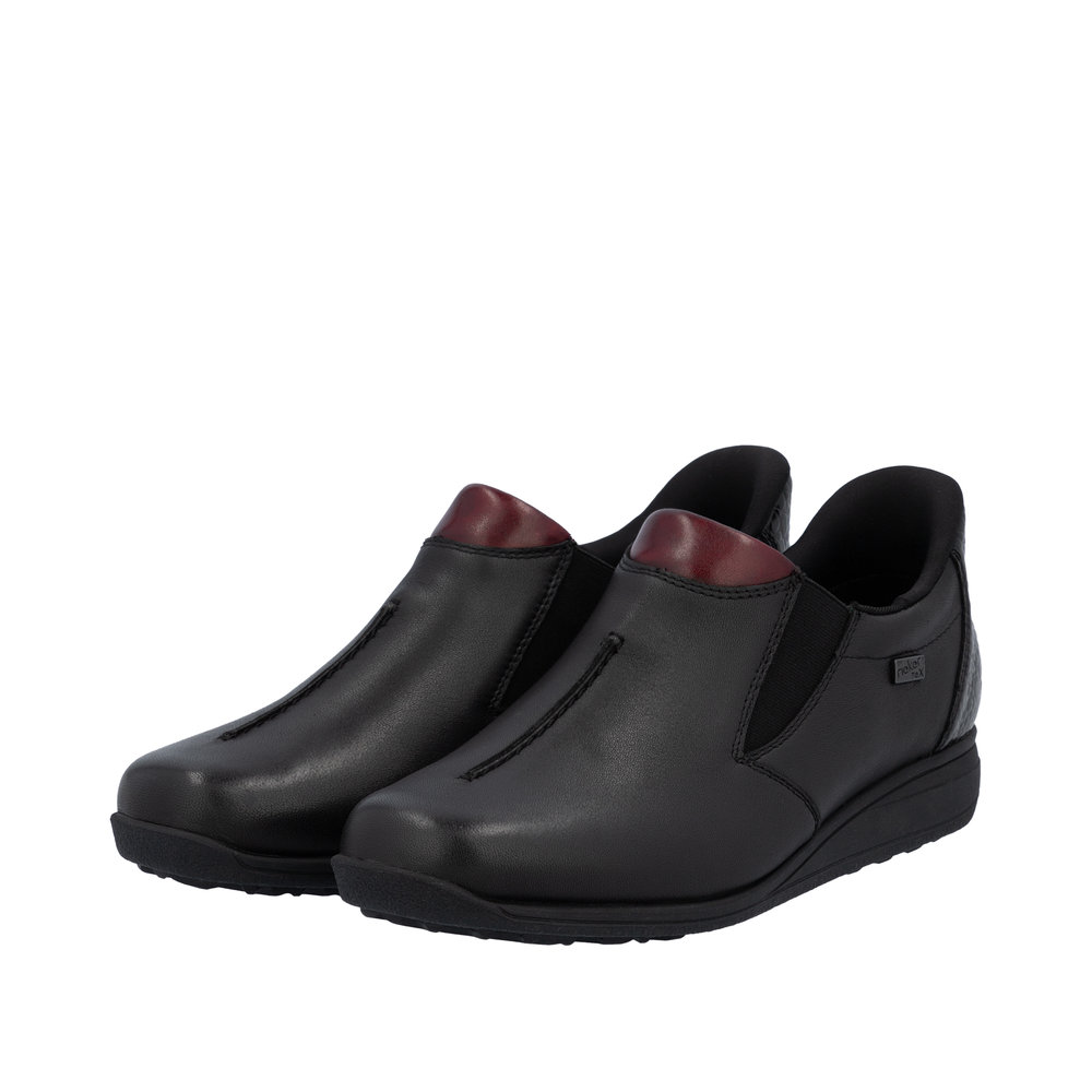 Rieker Damloafer resår Svart - 6
