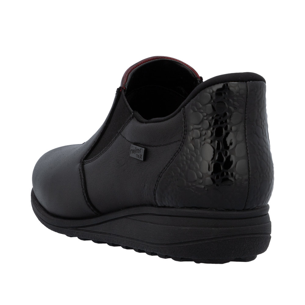 Rieker Damloafer resår Svart - 3