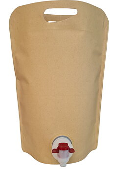 3 liter bruin stazak , 300 stuks (doos)