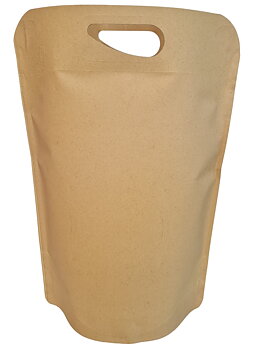 3 liter bruin stazak , 300 stuks (doos)
