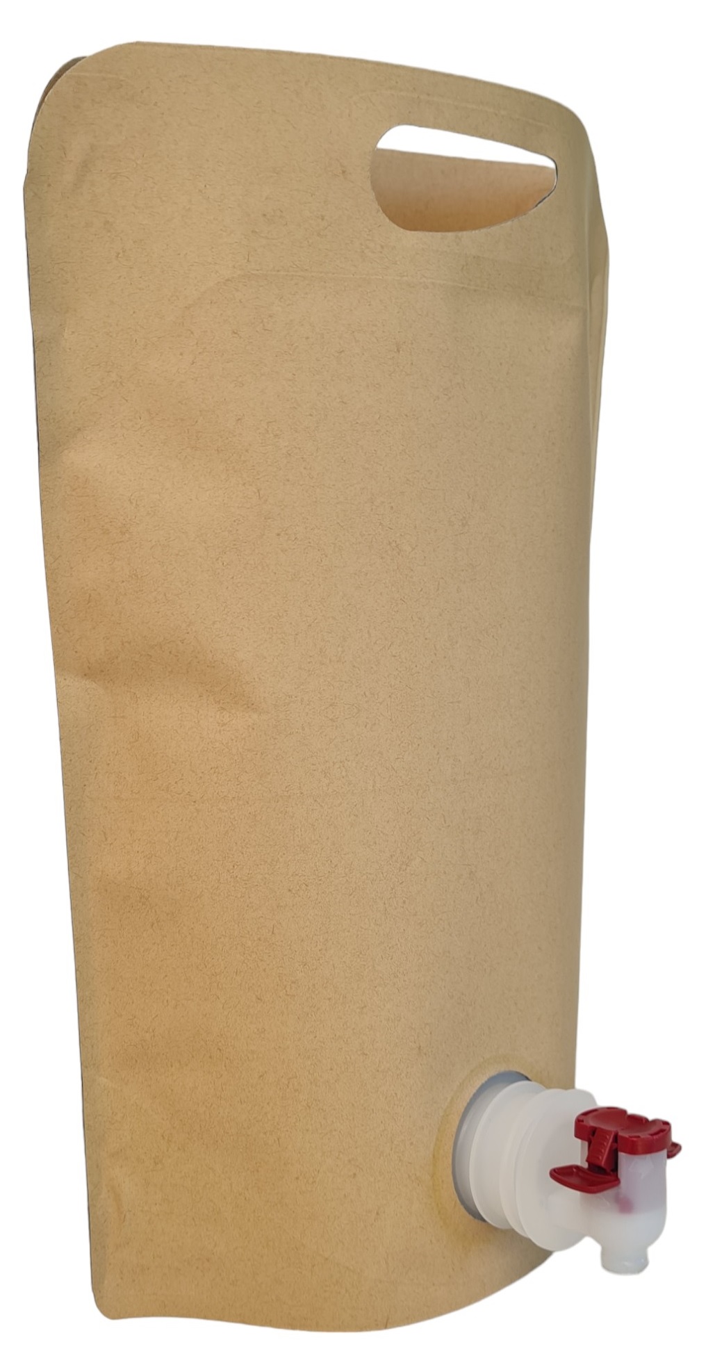3 liter brun pouch - ståpose, 300 stk (kasse) - 3