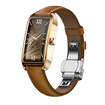 Philippe Palmer Smart Watch LP80 AMOLED Ladies Gold Light Brown