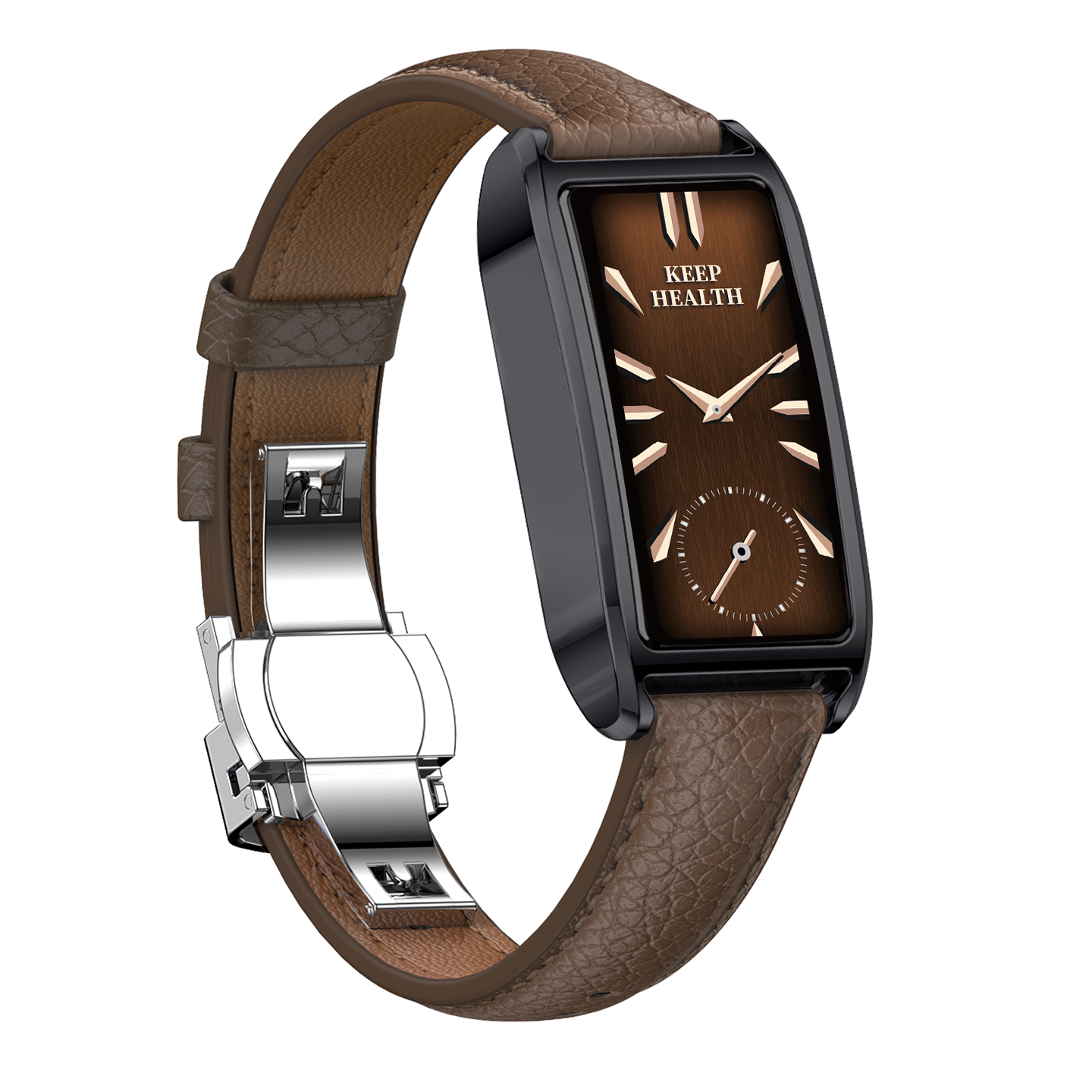 Philippe Palmer Smart Watch LP80 AMOLED Ladies Black Brown - 3