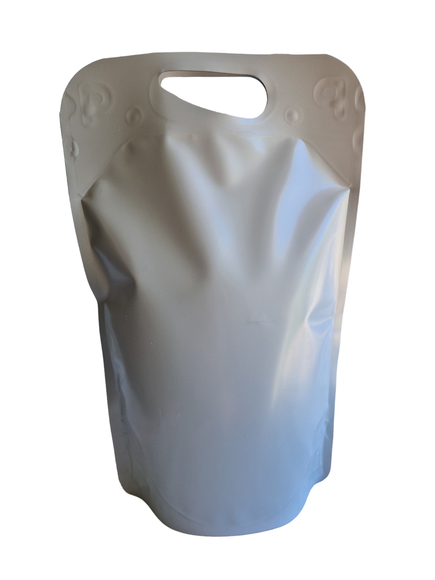 1,5 liter hvid pouch - ståpose, 4320 stk (palle) - 3
