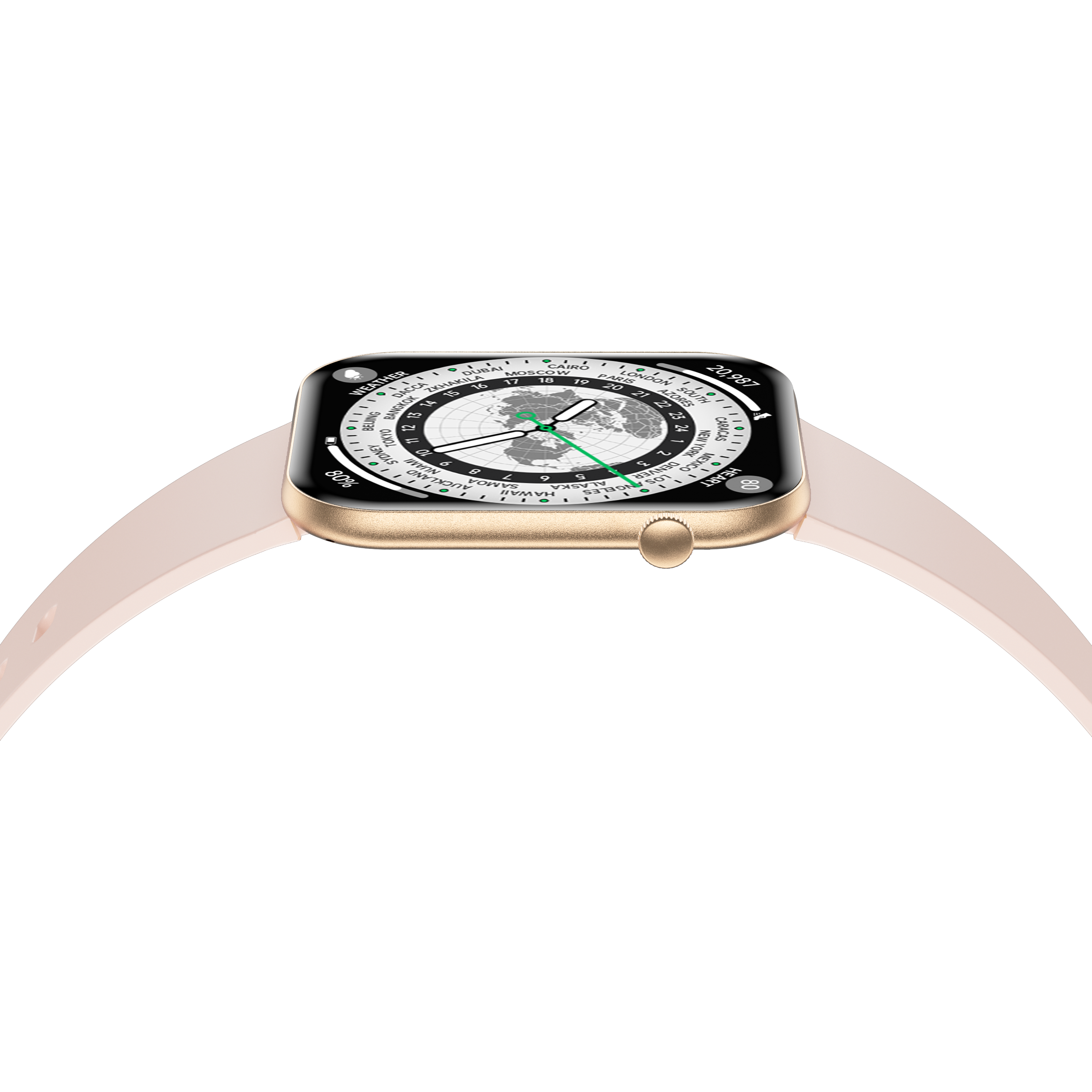 Philippe Palmer Smart Watch LP71 Ultra Thin AMOLED Gold - 24