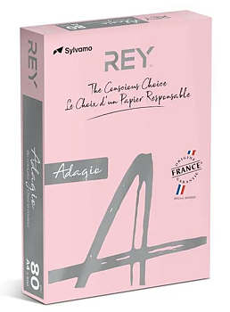 Färgat kopieringspapper Rey Adagio Pink