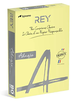 Färgat kopieringspapper Rey Adagio Canary