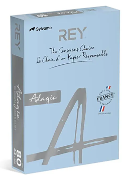 Färgat kopieringspapper Rey Adagio Blue