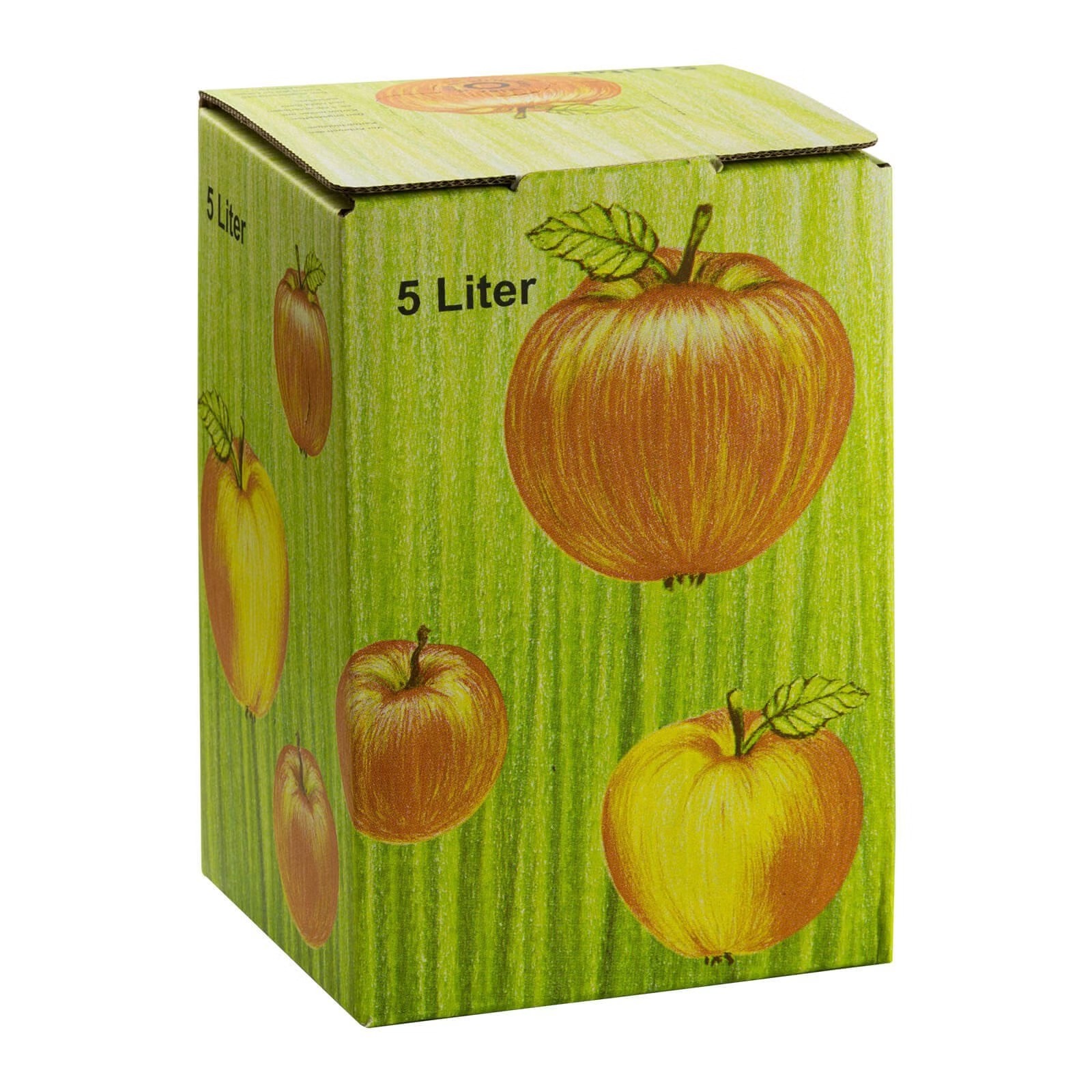 Bag-in-Box omdoos 5L – design "Appelgroen" – 100 stuks - 3