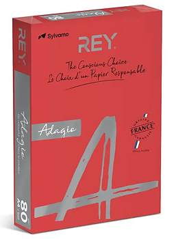 Färgat kopieringspapper Rey Adagio Red