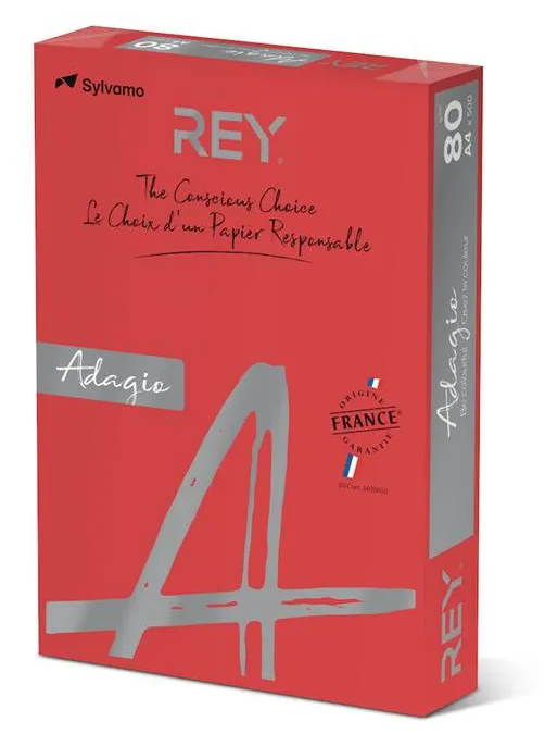 Färgat kopieringspapper Rey Adagio Red - 2