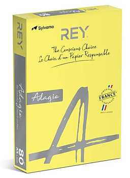 Färgat kopieringspapper Rey Adagio Yellow