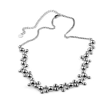 SIGRÉN Stella Rain Grande halsband stål
