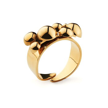 SIGRÉN Stella Rain ring guld