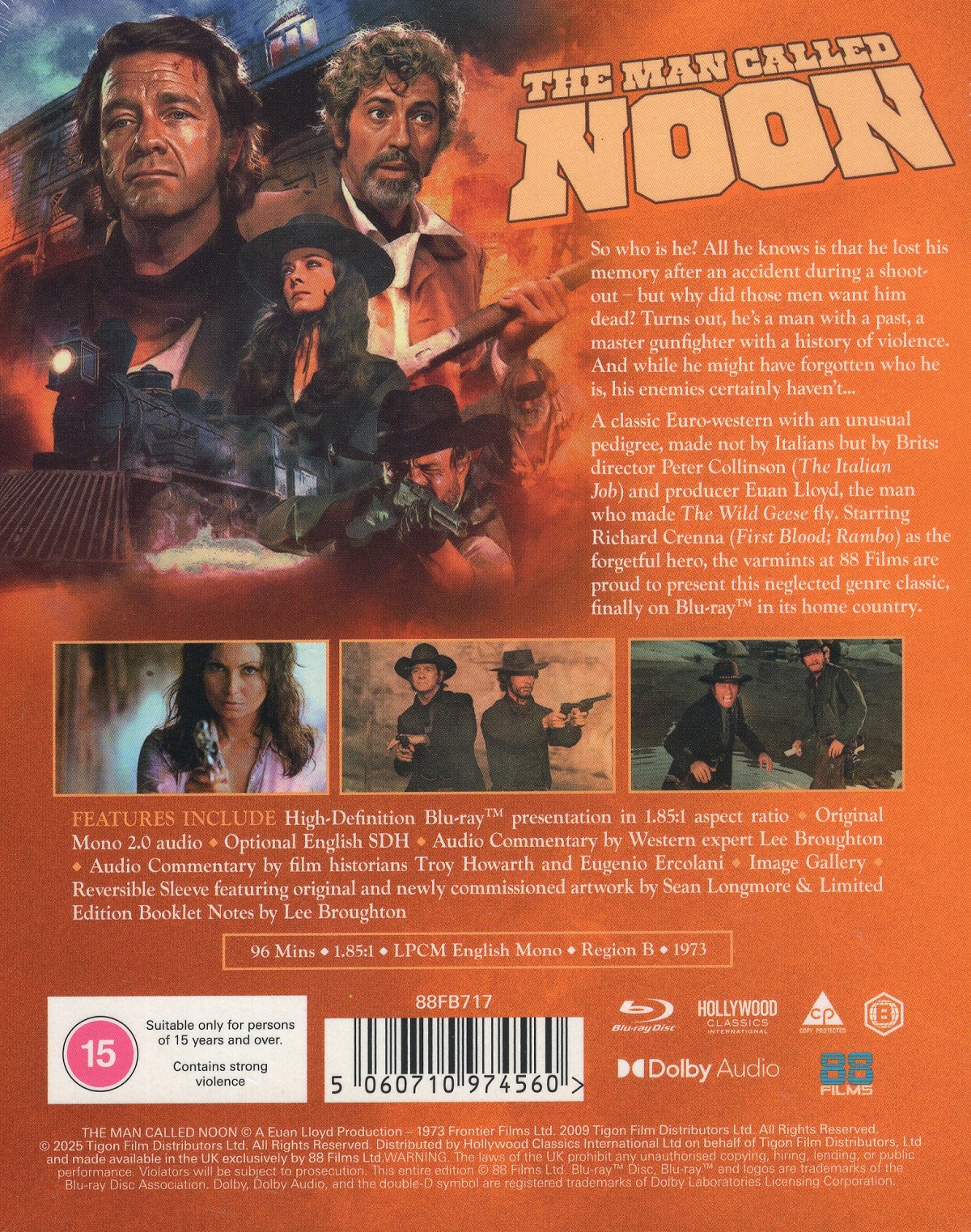 The Man Called Noon (ej svensk text) (Blu-ray) - 2