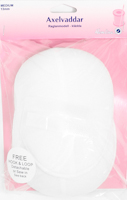 Axelvadd Skålad Medium Vit