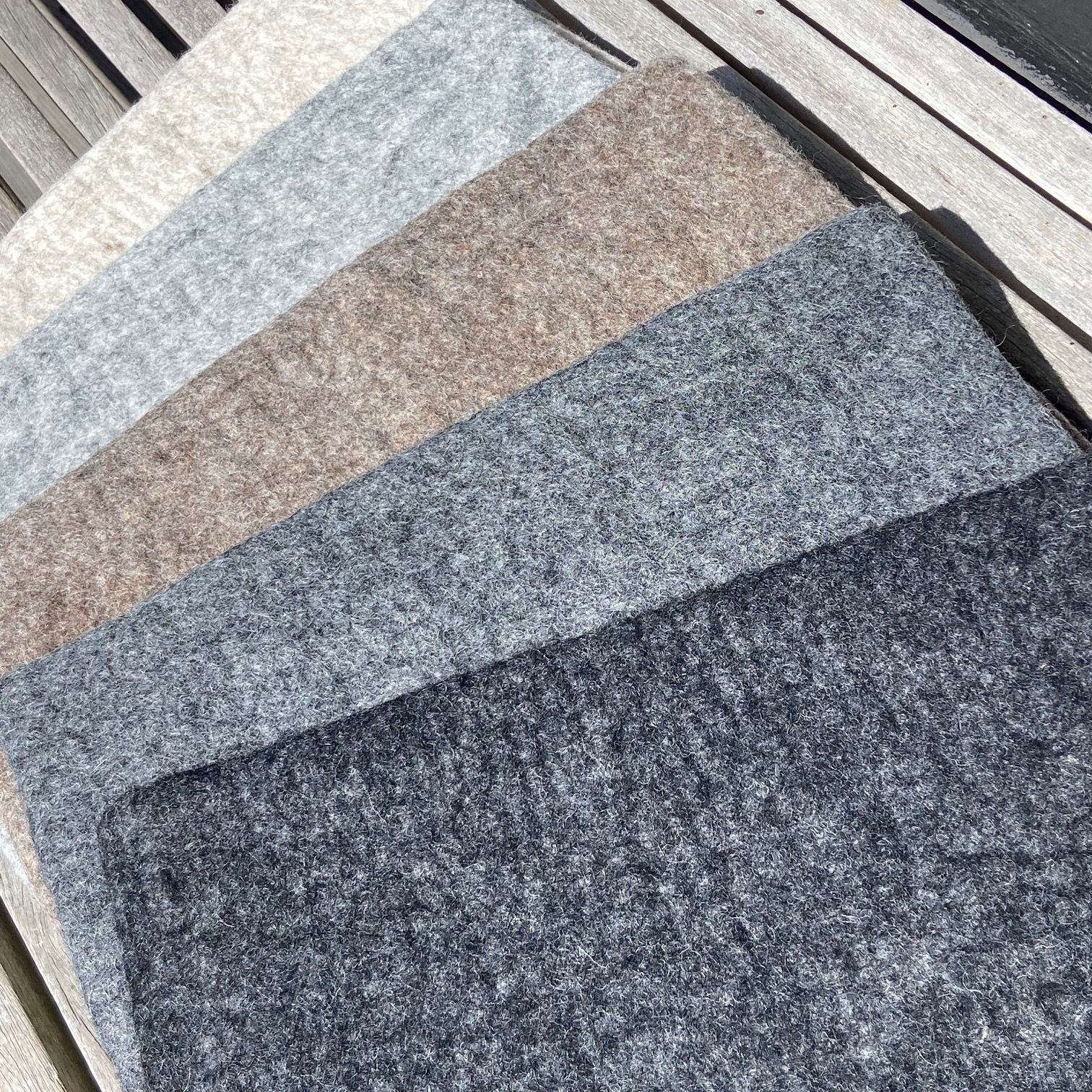 Wooldesigns multidyna / sittunderlag, 24x34 cm, naturbrun - 3