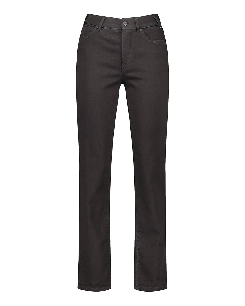 Jeans Annik straight fit svart