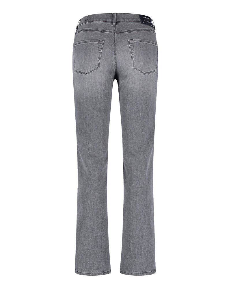 Jeans Annik straight fit mörkgrå