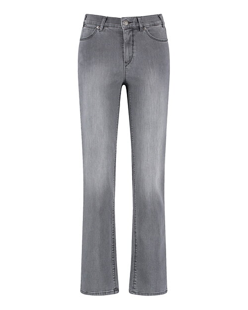 Jeans Annik straight fit mörkgrå