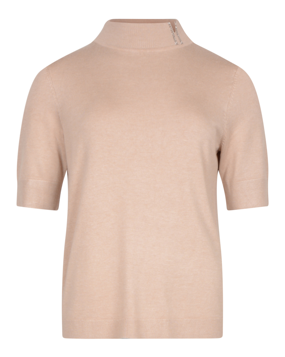 Topp turtle strassdetalj beige