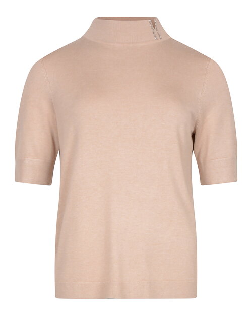 Topp turtle strassdetalj beige