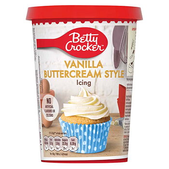 Betty Crocker Vanilla Buttercream Style Icing (400 g)