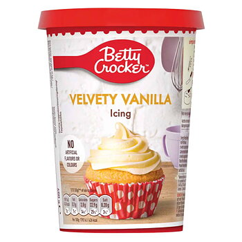 Betty Crocker Velvety Vanilla Icing (400 g)