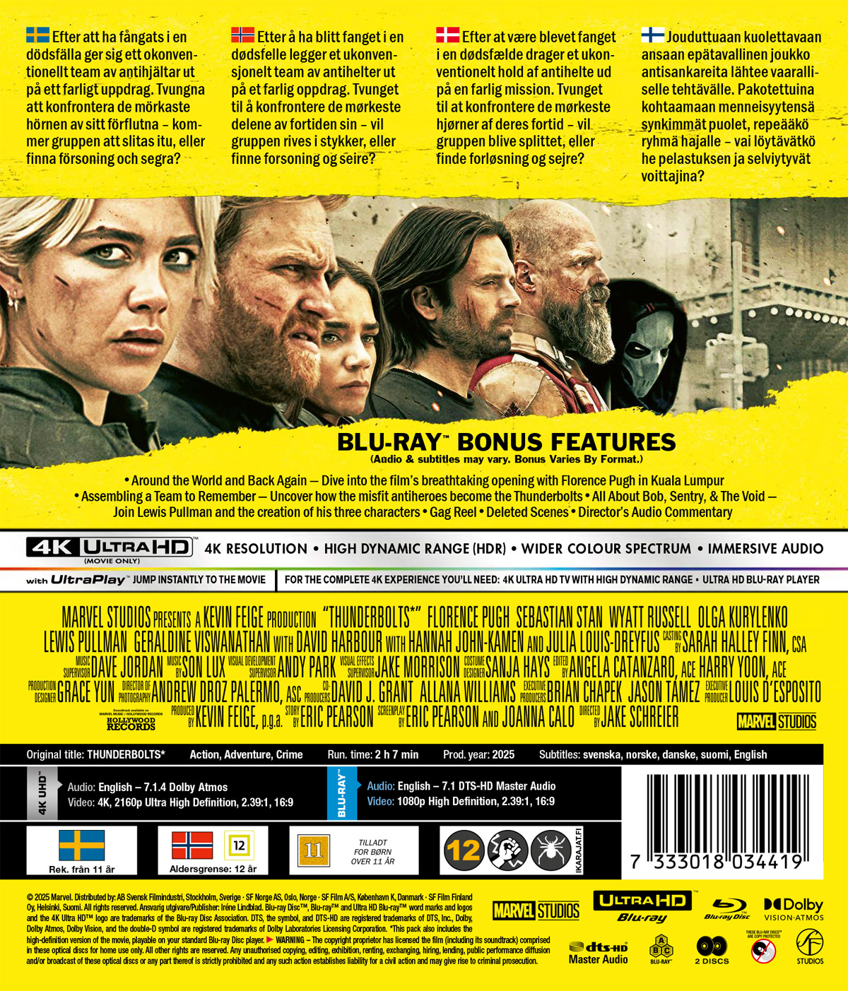 Thunderbolts* (4K Ultra HD + Blu-ray) - 2