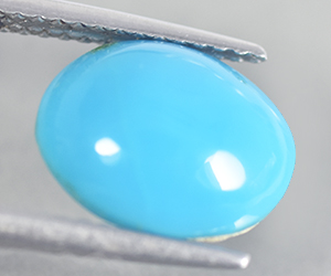 Piedra preciosa turquesa de Arizona natural sin tratar de forma ovalada de 3,26 ct - 2
