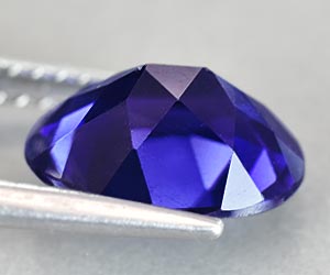 Piedra preciosa de iolita suelta natural ovalada de alta calidad de 1,94 ct - 2