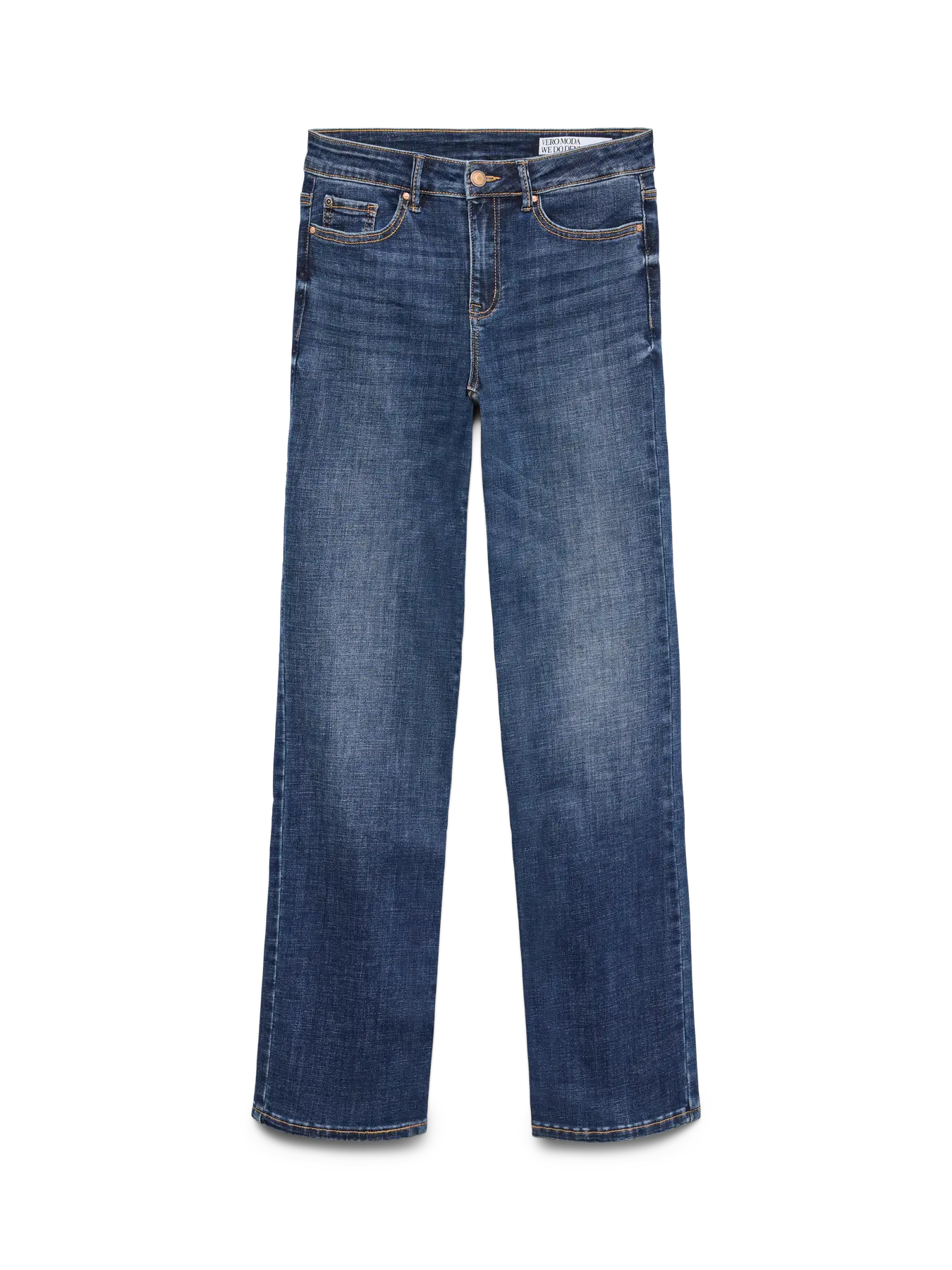 Vero Moda - Flash Rak Jeans Dark Blue  - 4