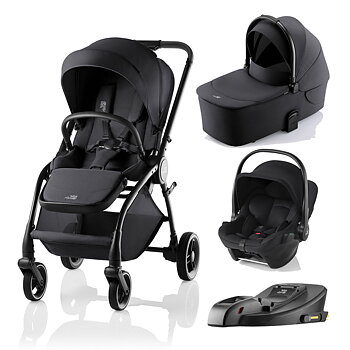 Britax Rio inkl Liggdel och Baby-Safe Core - Paketpris