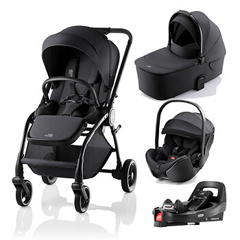 Britax Rio inkl Liggdel och Baby-Safe PRO - Paketpris