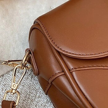 Saddle Shoulder Handbag AWST Intl Brown