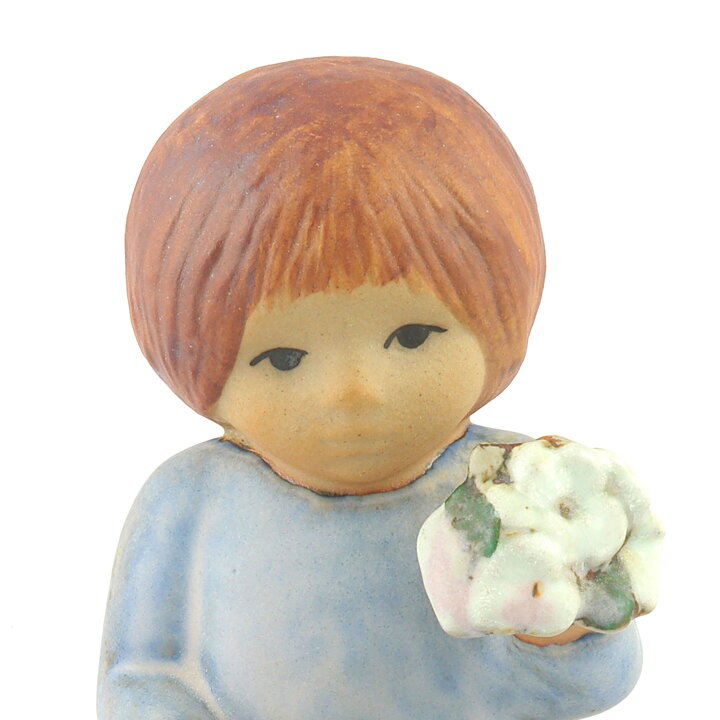 Lisa Larson (Sculptures 1977) Fantastic Flower Girl 22 cm (2)