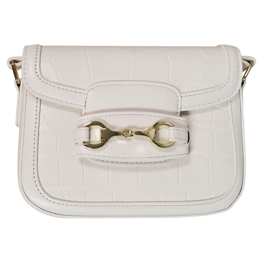 Shoulder Bag AWST Intl Snaffle Bit White