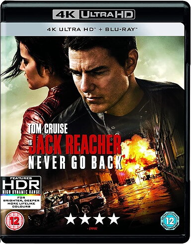 Jack Reacher: Never Go Back (BLU-RAY 4K ULTRA HD + BLU-RAY)