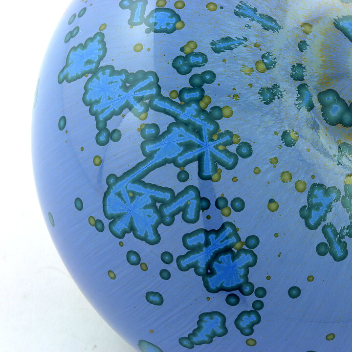 Dan Grip (1985) Unique Blue Swelling Vase 11 cm