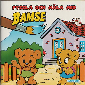 Egmont minibok, Pyssla och måla med Bamse