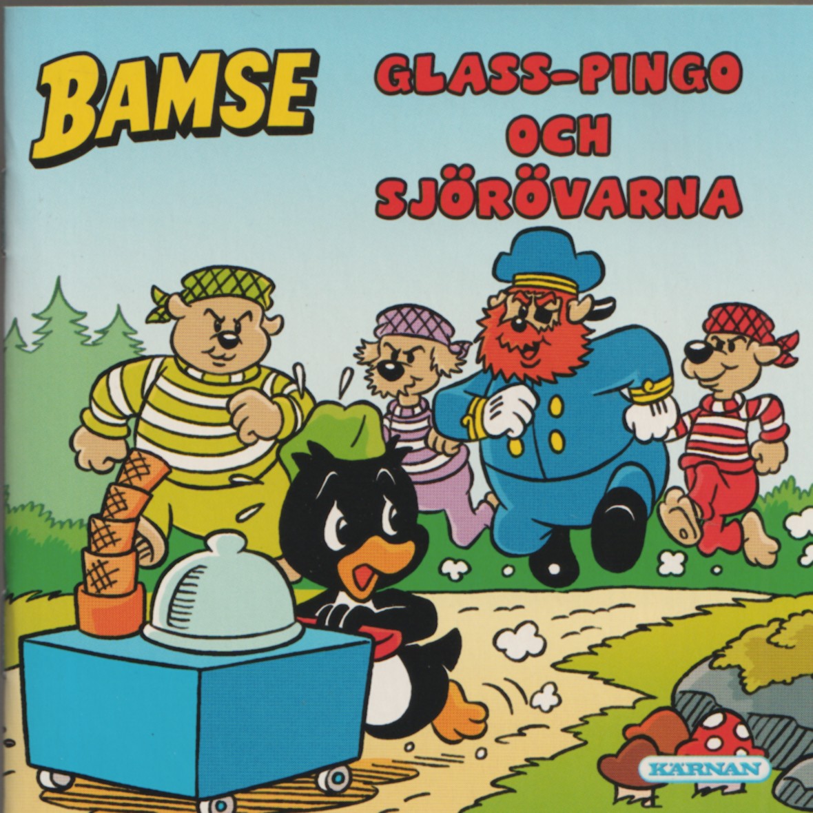 Egmont minibok, Bamse Glass-Pingo och Sjörövarna